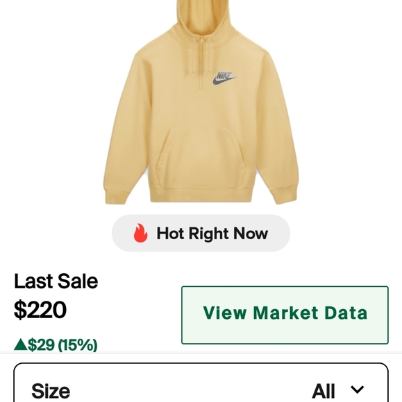 Supreme Nike Half Zip Hoodie 